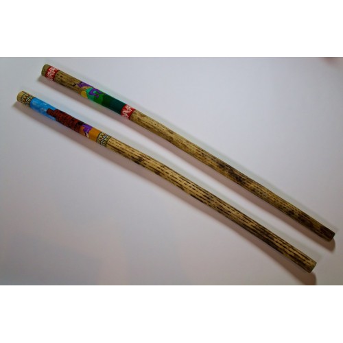 Deštná kaktusová hůl malovaná 100cm