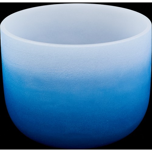 Barevná křišťálová mísa A — "Třetí oko" (6. čakra)