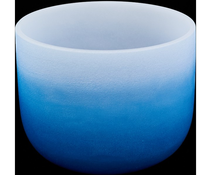 Barevná křišťálová mísa A — "Třetí oko" (6. čakra)