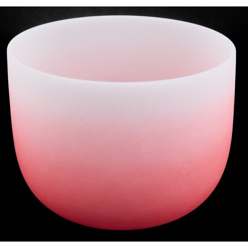 Barevná křišťálová mísa C — "Země" (1. čakra)