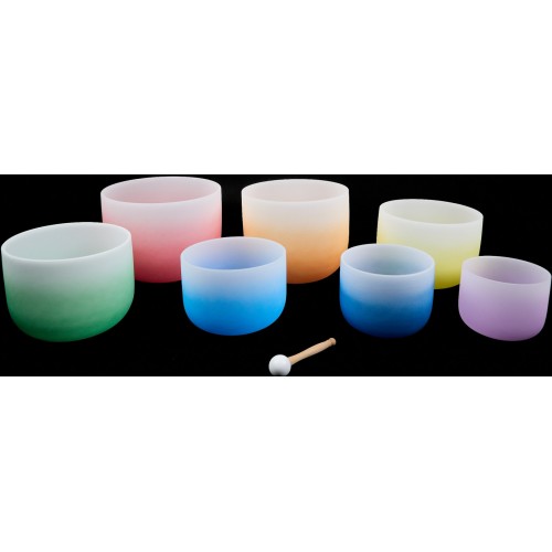 Čakrová sestava barevných mís