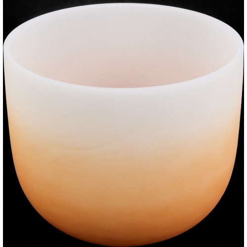 Barevná křišťálová mísa D — "Voda" (2. čakra)