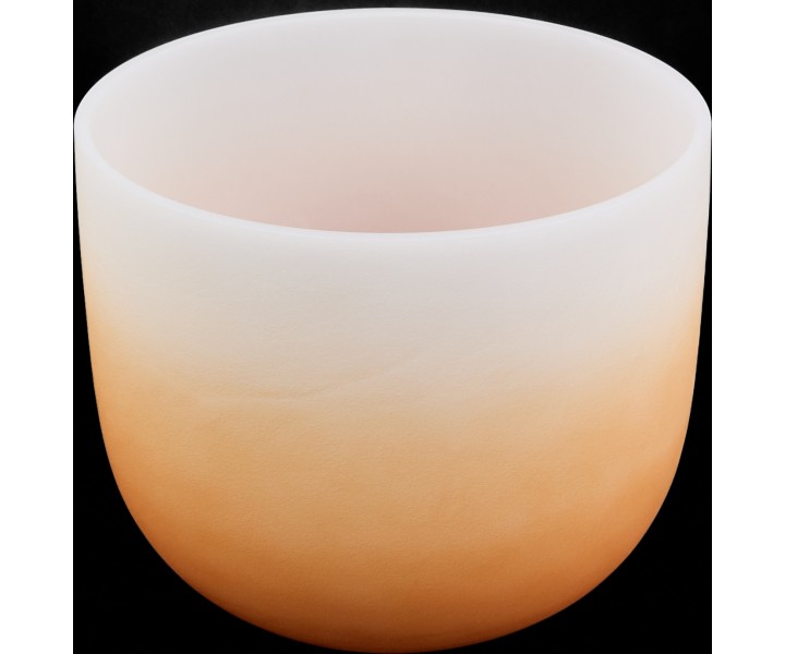 Barevná křišťálová mísa D — "Voda" (2. čakra)