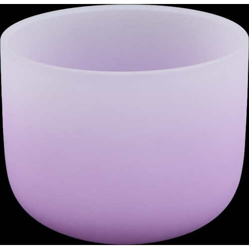 Barevná křišťálová mísa H — "Vědomí" (7. čakra)