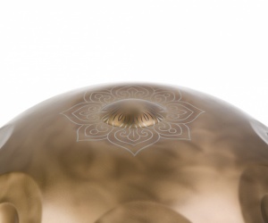 SAVITA Handpan D Celtic 9+1 stainless (mandala)