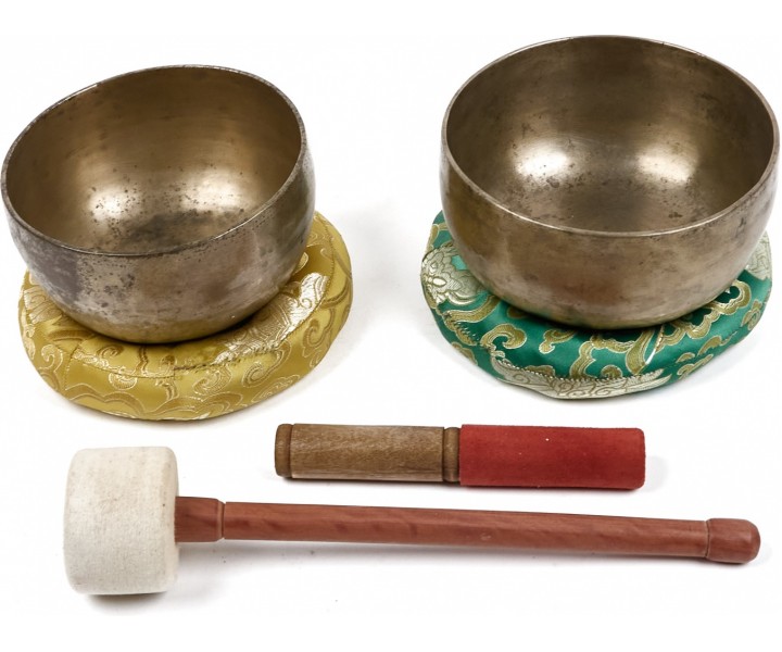 Sestava starých himalájských mís ST 12/2 "Tajemný vhled"