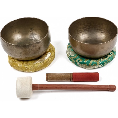 Sestava starých himalájských mís ST 6/2 - "Červánky"