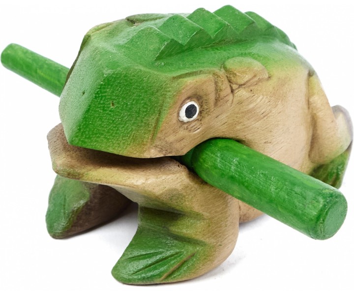 Hudební žabka — hnědozelená — střední