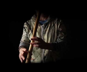 Pentatonická flétna C-moll z černého bezu