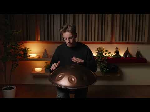 SAVITA Handpan C# Pygmy 15 Ember Steel